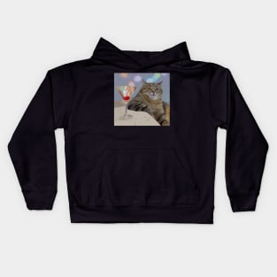 Stepan The Cat meme Kids Hoodie